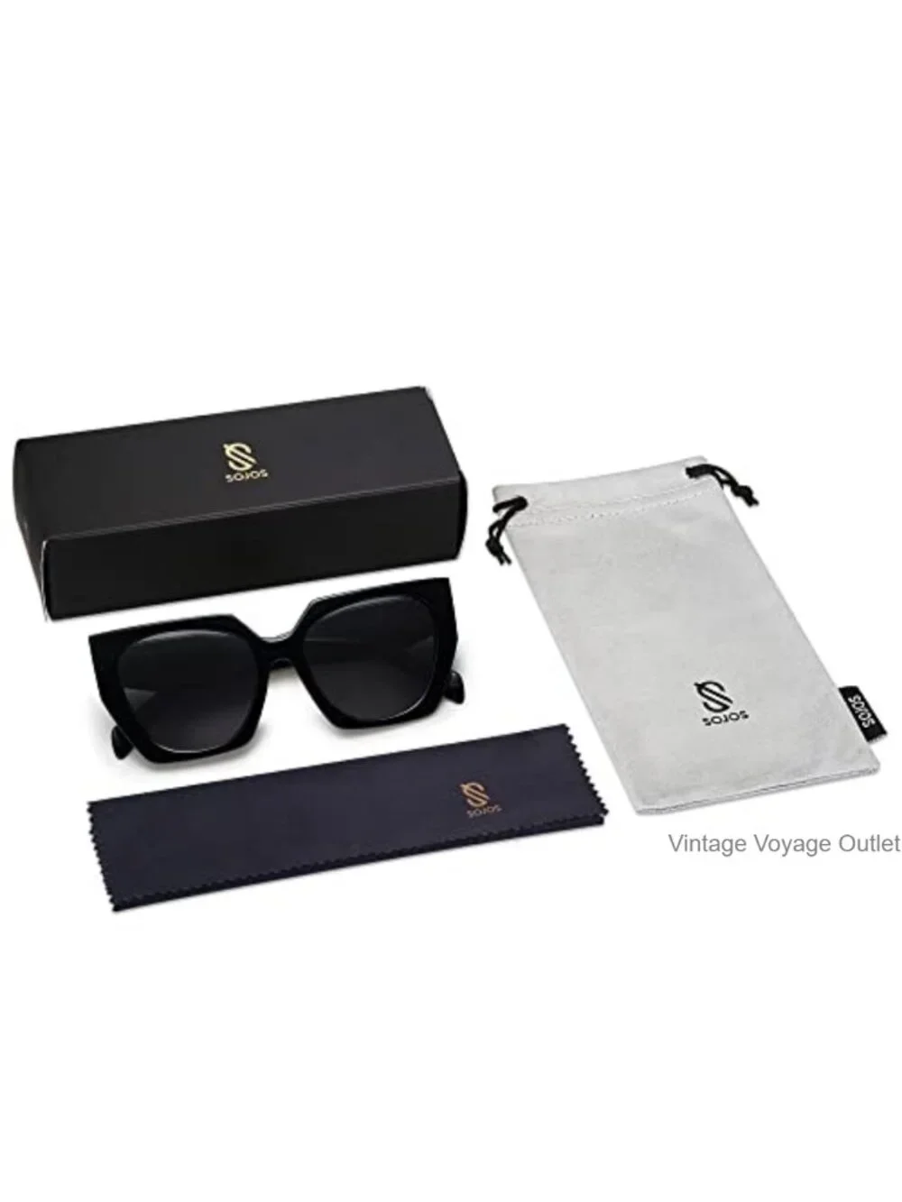 SOJOS Oversized Polarized Sunglasses for Women, Big Designer Womens Trendy